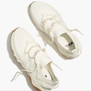 Madewell Field Knit Sneakers -eyelet white